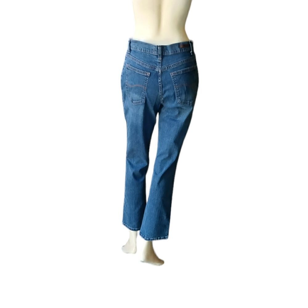 700354.....Eunina Straight leg Jeans Size 11, W30" 26"Inseam  8"Rise - Picture 5 of 6